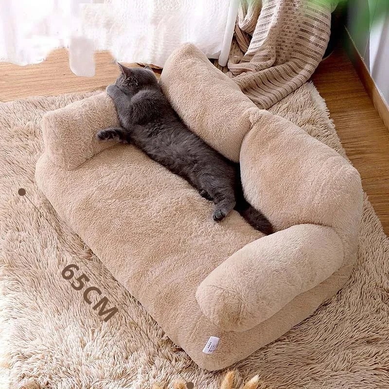Sofá de Luxo para Gatos e Cachorros Pequenos – Conforto e Estilo para o Descanso do Seu Pet!