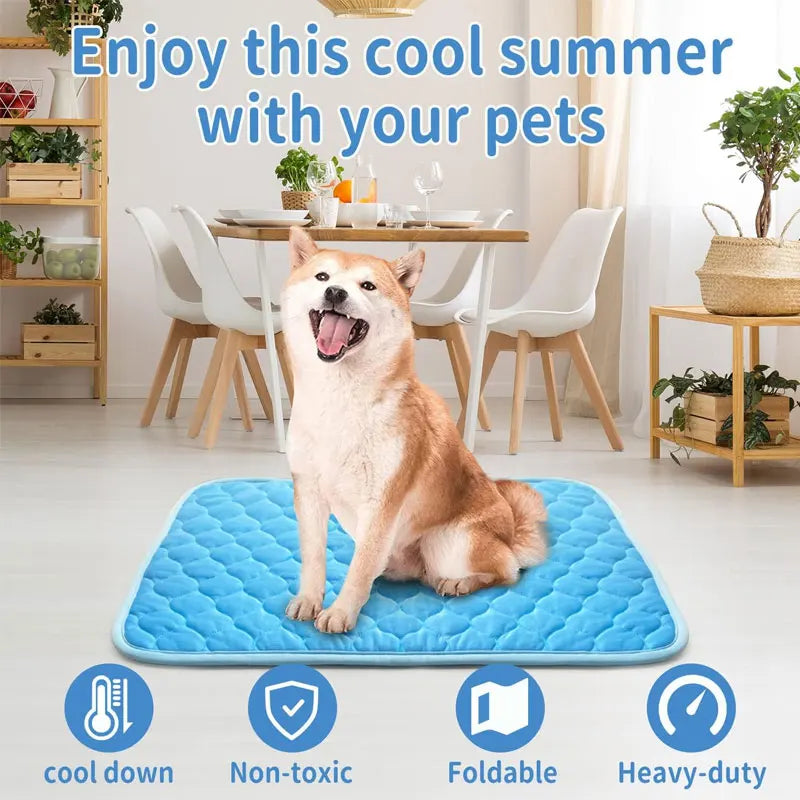 Dogs Self Cooling Mat: Mantenha Seu Pet Fresco e Confortável no Verão!