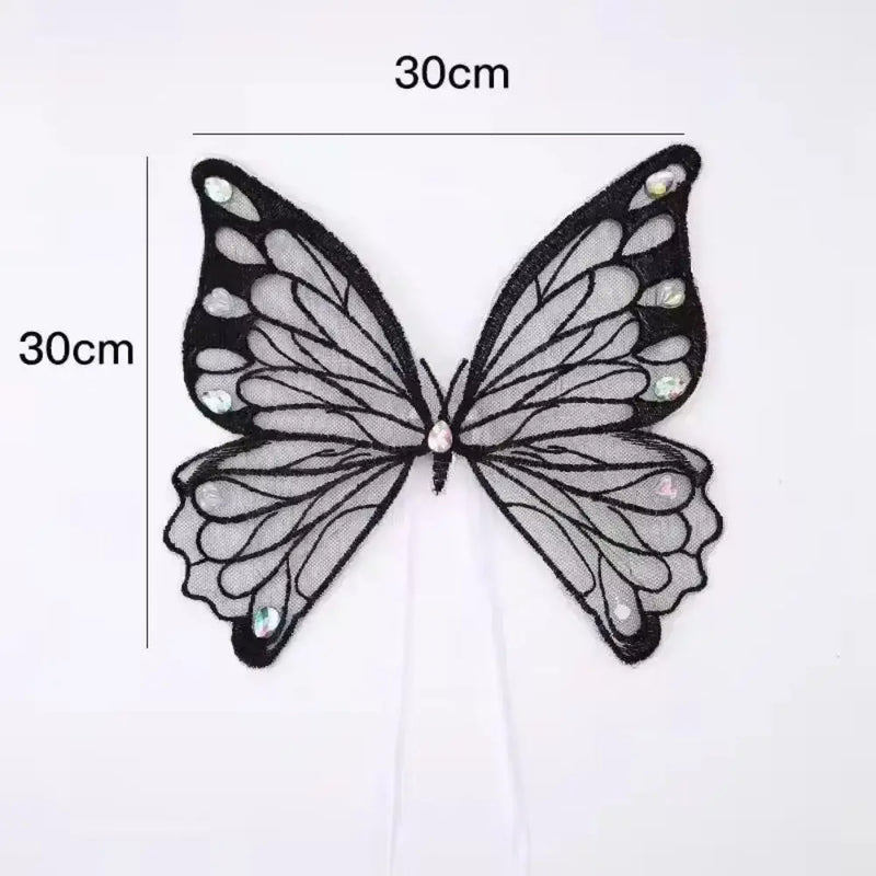 Asas de Borboleta Brilhantes para Cachorro - Decoração Encantadora para Pets! 🦋