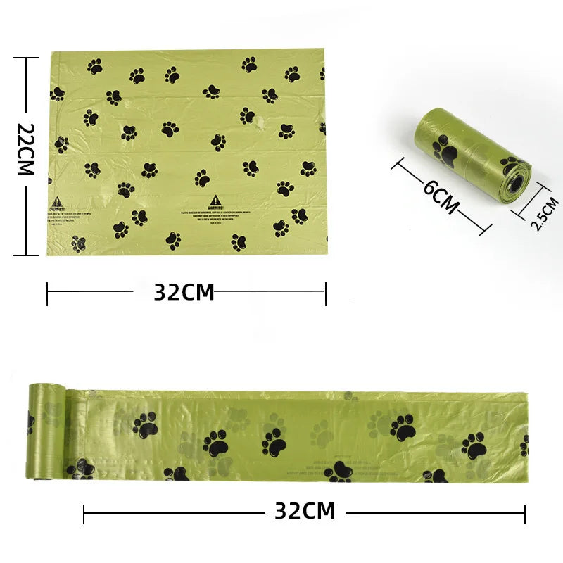 Sacos de Cocô Biodegradáveis para Pets – Ecológicos, Fortes e com Cheiro Fresco para Passeios Sem Preocupações!