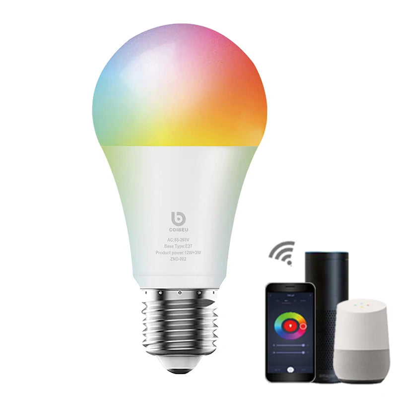 Alexa Smart LED Lamp: Ilumine sua Casa com Estilo e Praticidade - Controle por Voz!