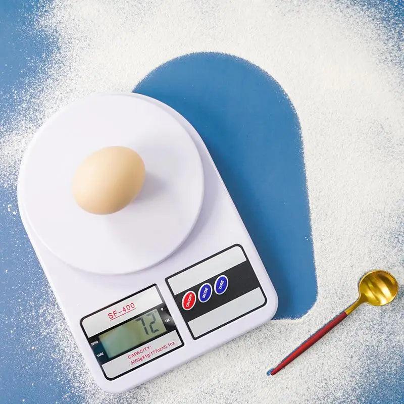 Balança Digital de Cozinha | Alta Precisão 10kg Dieta Nutrição