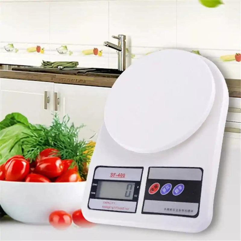 Balança Digital de Cozinha | Alta Precisão 10kg Dieta Nutrição